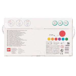 Tupfmarker mit Schaumstoffspitze – Dot Marker (6 Farben)