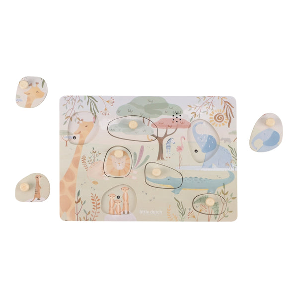 Sound-Puzzle - Safari Friends