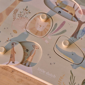 Sound-Puzzle - Safari Friends