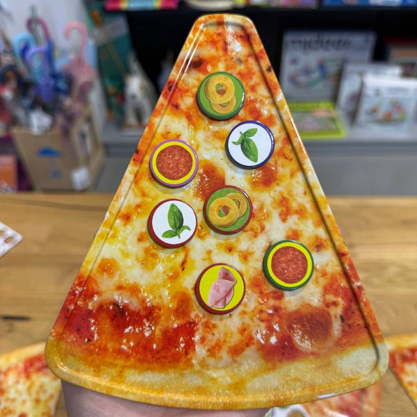Logikspiel - Pizza Rummy (Magnetisches Kartenspiel)