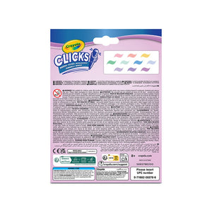 Pastellfarbene Selbstschreiber – abwaschbar, Clicks, 10 Stück