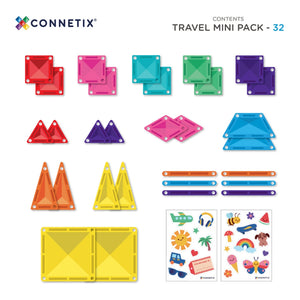 Magnetbausteine – Travel Mini Pack, 32 Teile