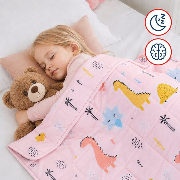 Sensorische Gewichtsdecke – Rosa, 3 kg