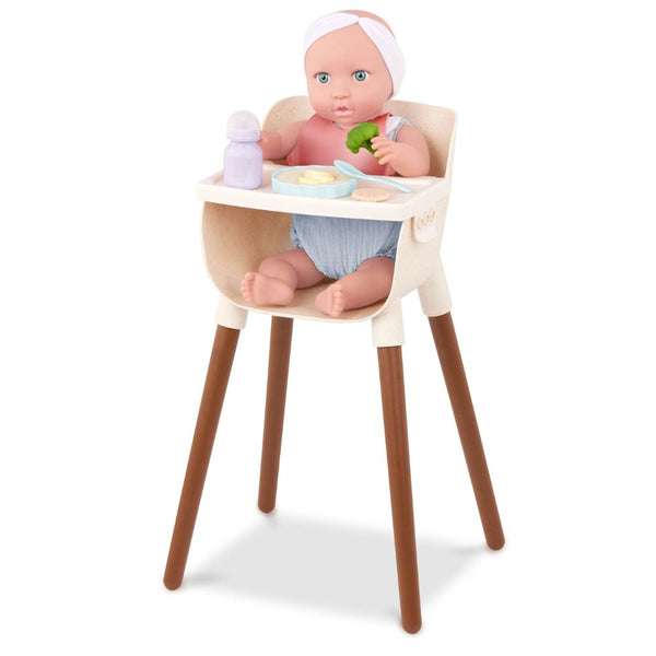 Fütterungsset für Babypuppen mit zusätzlichem Zubehör
