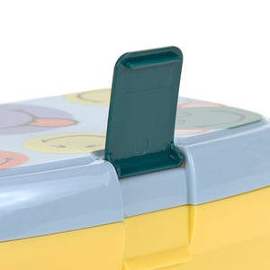 Lunchbox mit Einsatz – SmileyWorld Blue