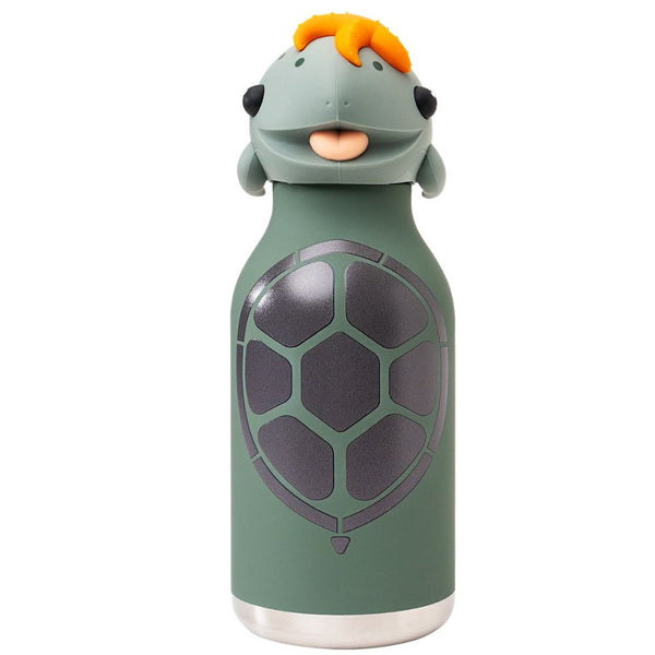 Thermosflasche mit Strohhalm „Bestie“ – Schildkröte, 460 ml