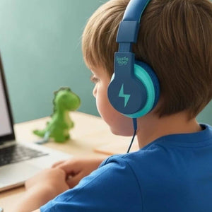 Kopfhörer - P13 faltbare Kopfhörer für Kinder - dunkelblau