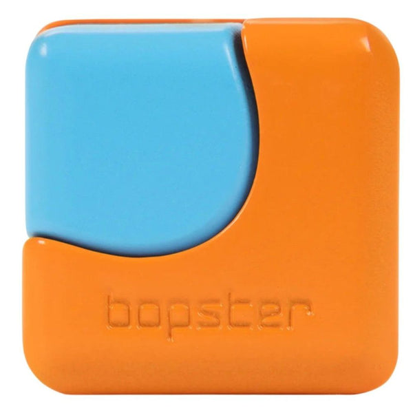 Geschicklichkeitsspielzeug - Fidget Cube Spinner – Neonorange/Neonblau