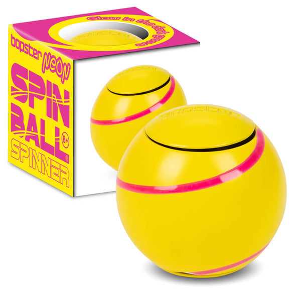 Geschicklichkeitsspielzeug – Spin Ball Spinner - Neongelb