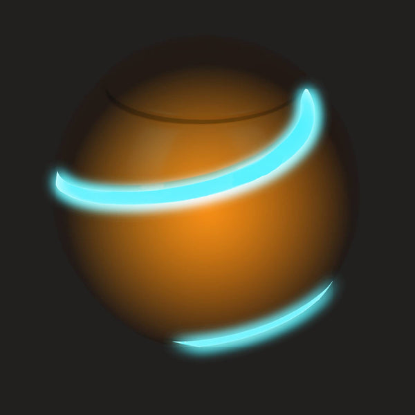 Geschicklichkeitsspielzeug - Spin Ball Spinner - Neonorange