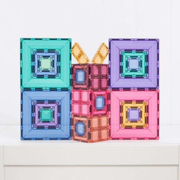 Magnetische Bausteine – Pastel Portal Pack (48 Teile)