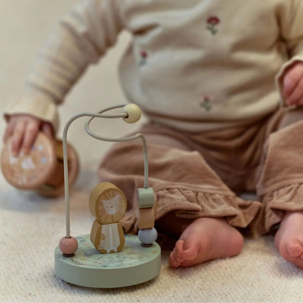 Holz-Geschenkset für Babys - Safari Friends
