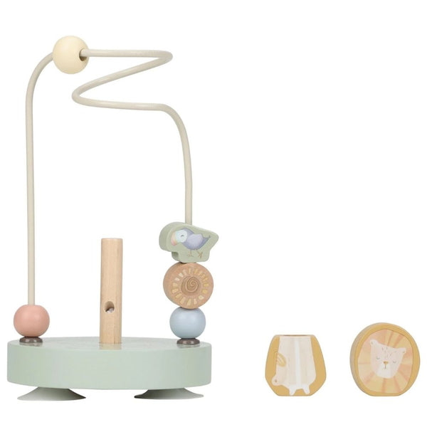 Holz-Geschenkset für Babys - Safari Friends