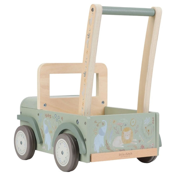 Holz-Lauflernwagen Auto - Safari Friends