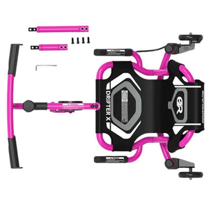 Drifting-Sitz-Gokart & Kinderfahrzeug - Drifter X Pink (4-12 Jahre)
