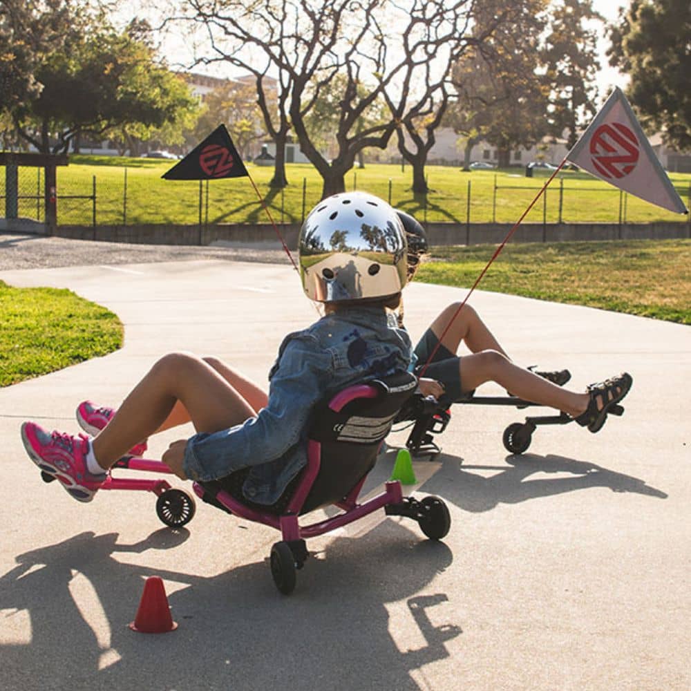 360° Action-Sitz-Gokart & Kinderfahrzeug - Spinner X Pink (4-12 Jahre)