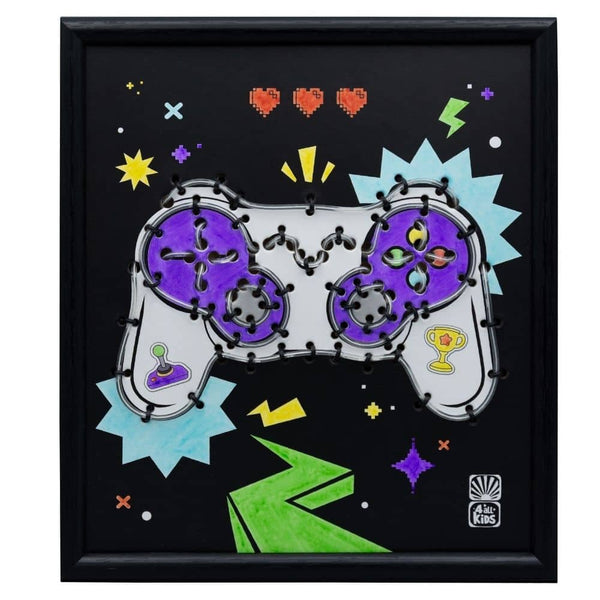 DIY-Leuchtdeko-Set - Neon Gamepad