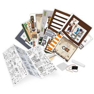 DIY-Kreativset - DIORAMA 3D Café