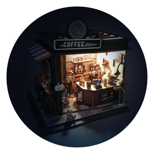 DIY-Kreativset - DIORAMA 3D Café