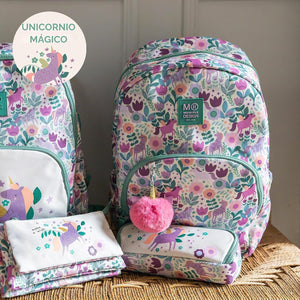 Schulrucksack dreiteilig - Oslo, Magic Unicorn 27L