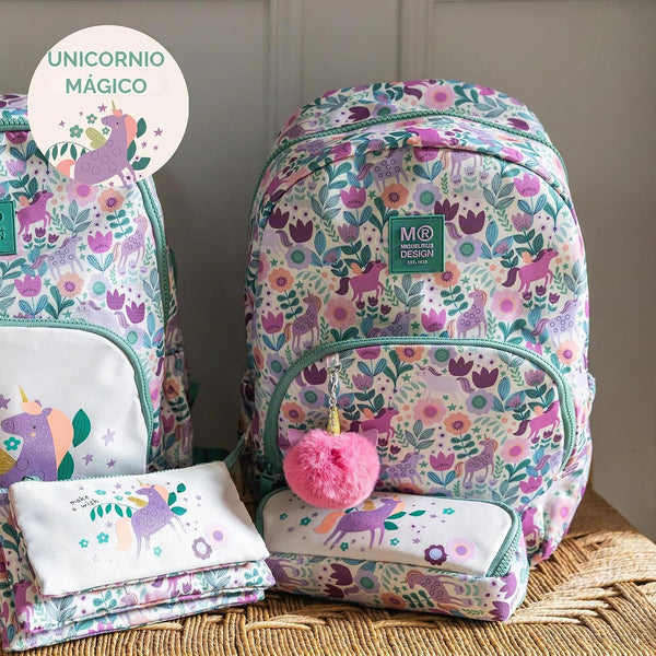 Schulrucksack dreiteilig - Oslo, Magic Unicorn 27L