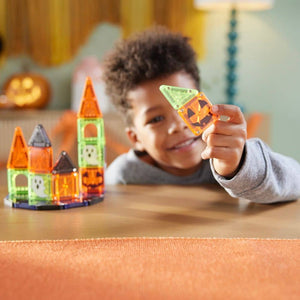 Magnetische Bausteine - microMAGS - Spooky Travel, 24-teilig