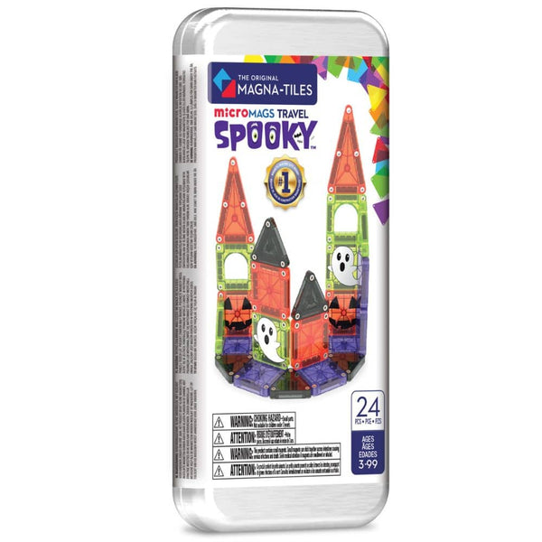 Magnetische Bausteine - microMAGS - Spooky Travel, 24-teilig