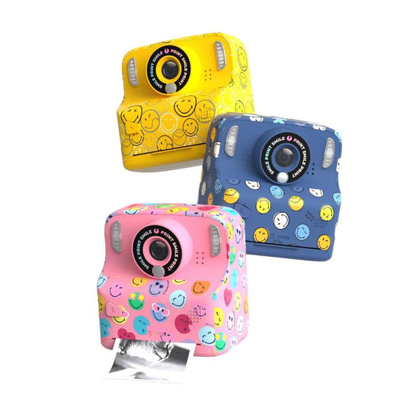 Kinderkamera mit Sofortdruck MOB PixiPrint Smiley World in Rosa - Ansicht 3