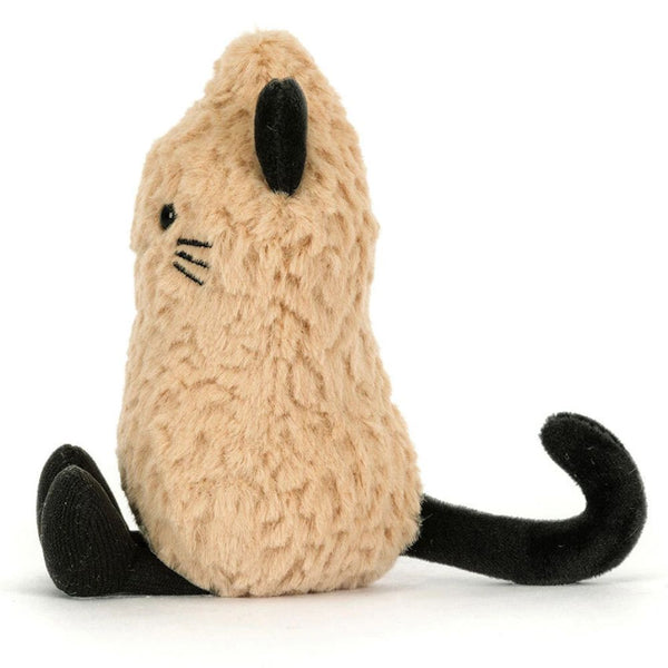 Kuscheltier Fröhliche Erdnuss Katze (15 cm)