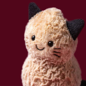 Kuscheltier Fröhliche Erdnuss Katze (15 cm)