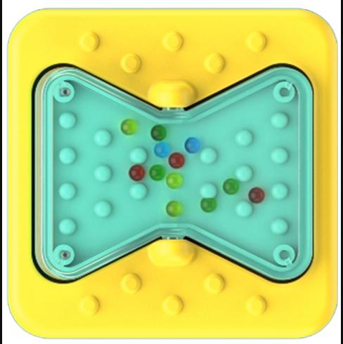 Sensorisches Quadrat PlayTab – Sanduhr