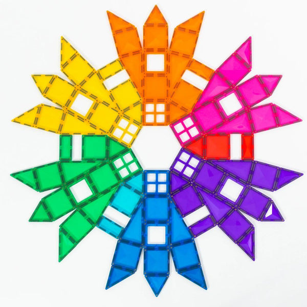 Magnetische Bausteine - Bright Mega Pack (202 Teile)