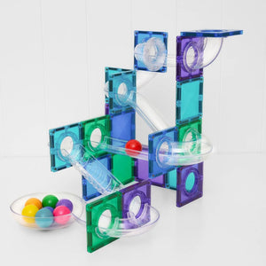 Connetix Ball Run Bright Pack - Kugelbahn mit Spiralen