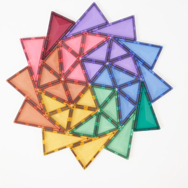 Magnetische Bausteine - Pastel Creative Pack (104 Teile)