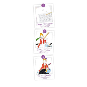 Modedesign-Bastelset - Professional Studio Fashion