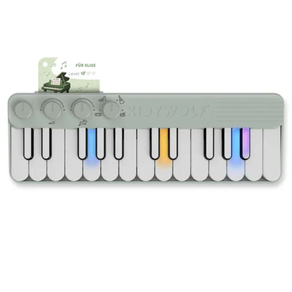 Kidywolf Kidypiano Lern-Keyboard mit Leuchttasten Grün - Produktfoto 5