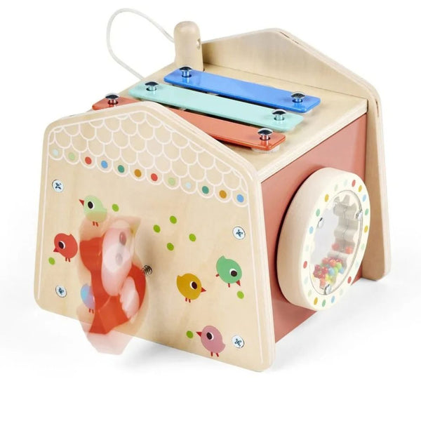 Activity-Haus Bauernhof von Lilliputiens mit klopfendem Huhn