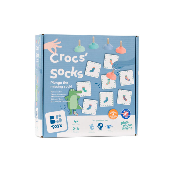 BS Toys Reaktionsspiel - Krokodilsocken, 48 Karten - Ansicht 2