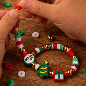 Bastelset für Weihnachtsarmbänder – Tannenbaum