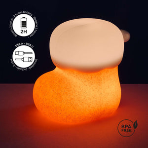 Weihnachtslampe mit drei Leuchtmodi Xmas Time – Weihnachtssocke