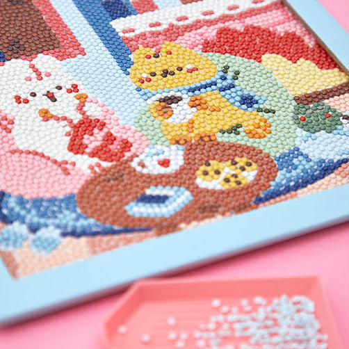 Diamond-Painting-Set - Cosy Strass Gemütliches Zuhause (ab 14 Jahren)