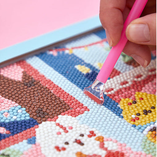Diamond-Painting-Set - Cosy Strass Gemütliches Zuhause (ab 14 Jahren)