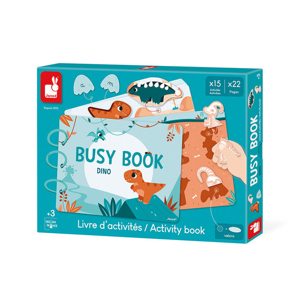 Beschäftigungsbuch - Busy Book Dinosaurier (ab 3 Jahren)