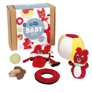 Small Foot Geschenkset Baby-Box - Entdecken und Kennenlernen, 6 Teile - Ansicht 2