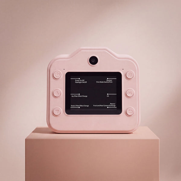 Digitalkamera mit Sofortdrucker für Kinder – KidSnap Pink