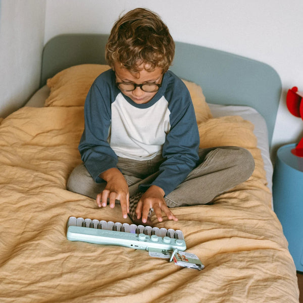 Lern-Keyboard mit Leuchttasten - Kidypiano, Grün (ab 6 Jahren)