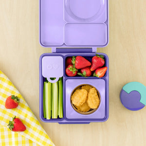 Lunchbox mit Thermoskanne OmieBox – Lilac Purple