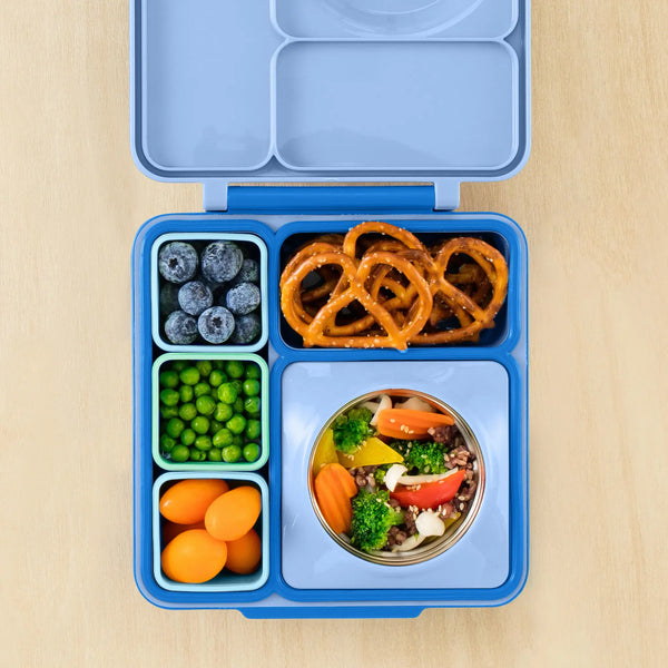 Lunchbox mit Thermoskanne OmieBox – Sea Blue