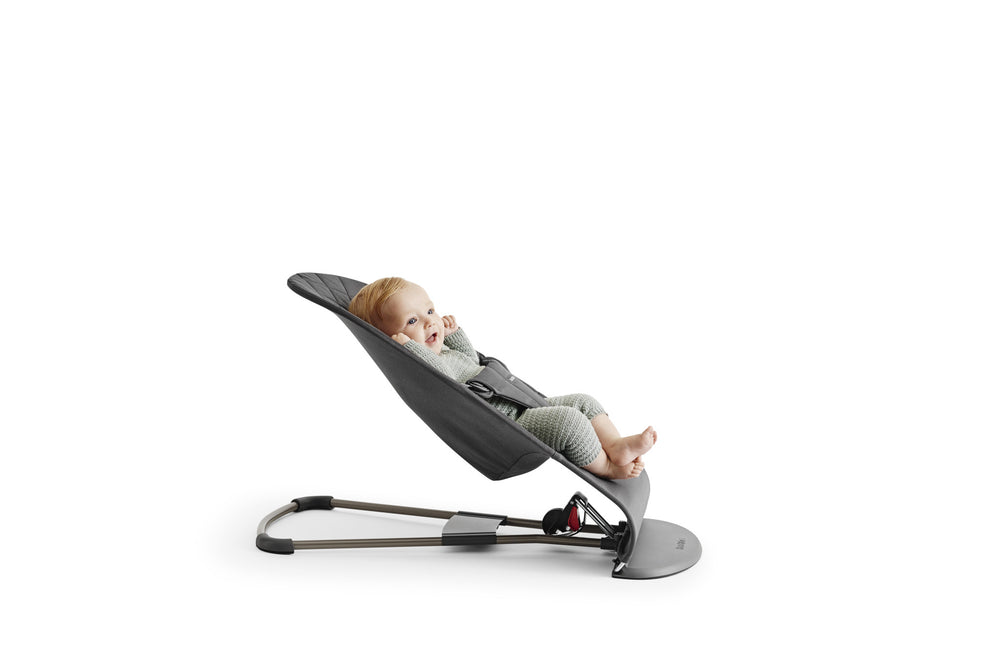 Babywippe BLISS – Anthrazit + Spielzeug