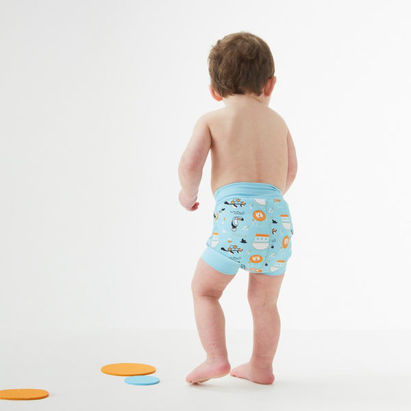 Schwimmwindel Happy Nappy 12-24 Monate Noahs Arche (XL)
